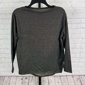 Lululemon Back In Action Long Sleeve Gold and Black Top No Size